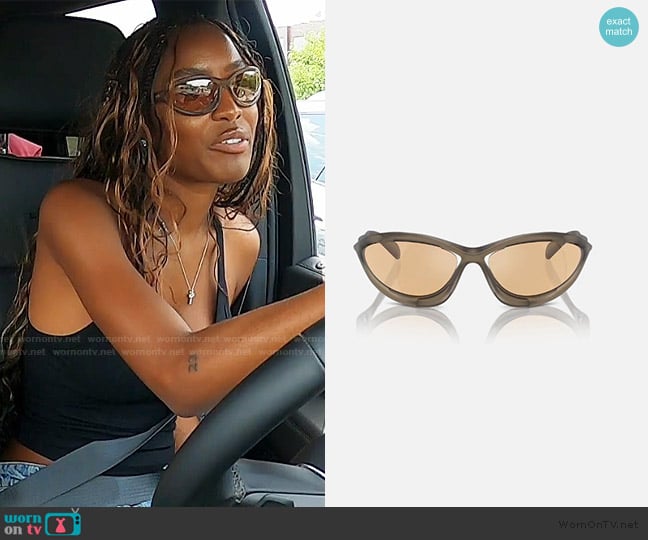 Prada PR A26S worn by Ciara Miller on Summer House