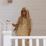 Rachel’s tiered maxi dress on The Real Housewives of Beverly Hills