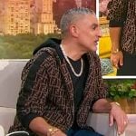 Reza Farahan’s Fendi logo hoodie on Sherri