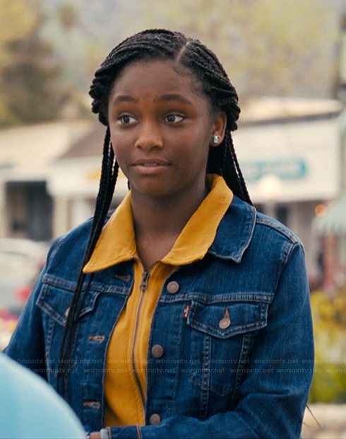 Rory’s denim jacket on The Burbs