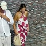Salley’s floral print halter top and skirt on Southern Charm