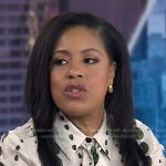Sheinelle’s tear drop earrings on Today