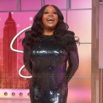 Sherri’s black sequin dress on Sherri