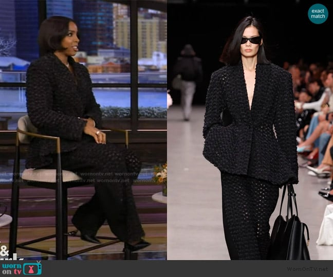 Stella McCartney 2026 Spring Summer Collection worn by Kelly Rowland on Live with Kelly and Mark