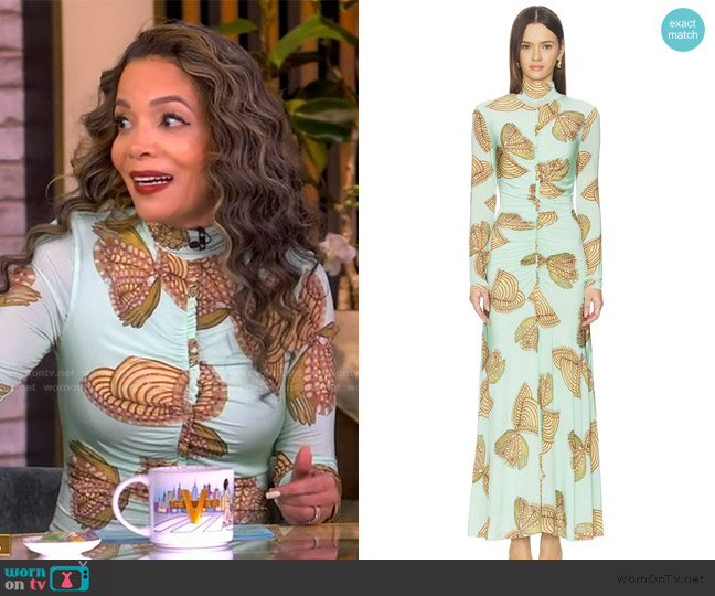 Ulla Johnson Ida Dress worn by Sunny Hostin on The View