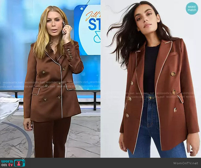 Veronica Beard Roche Dickey Jacket worn by Jill Martin on Today