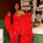 Wendy’s red reunion dress on The Real Housewives of Potomac