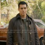 Will’s dark olive jacket on Will Trent