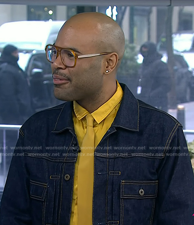 Will Coleman’s denim jacket on Today