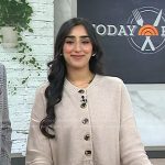 Zoha Malik’s knit cardigan on Today