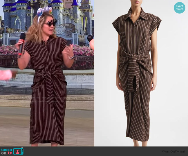 A.L.C. Emilia Dress worn by Sara Haines on The View