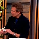 Adam Glassman’s black cardigan on The View