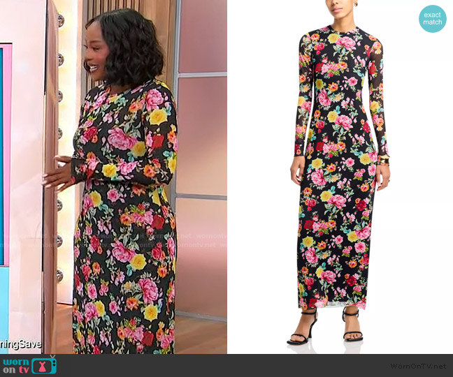 AFRM Didi Maxi Dress worn by Makho Ndlovu on Sherri