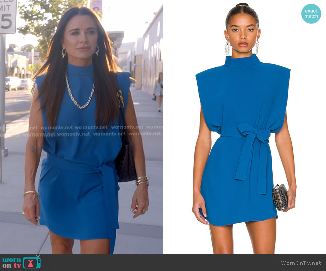 Amanda Uprichard Cleary Dress in Rhapsody worn by Kyle Richards on The Real Housewives of Beverly Hills