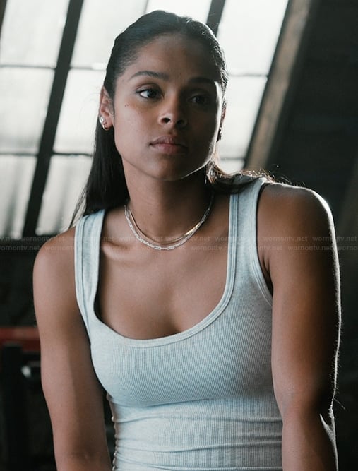 Andrea’s gray tank on Marshals