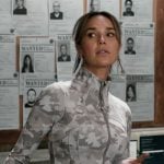Belle’s camo print jacket on Marshals