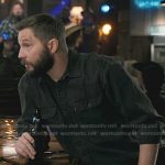 Cal’s black button up shirt on Marshals