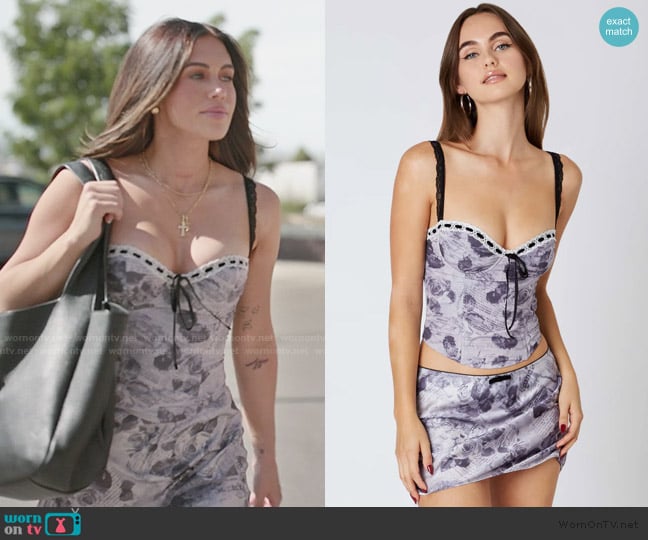 Cotton Candy Sweetheart Corset worn by Jessi Ngatikaura on The Secret Lives of Mormon Wives