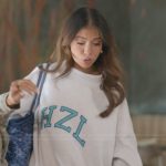 Jen’z gray HZL sweatshirt on The Secret Lives of Mormon Wives