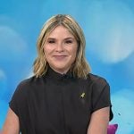 Jenna’s brown short sleeve jumpsuit on Today