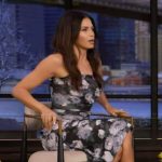 Jenna Dewan’s floral strapless dress on Live with Kelly and Mark