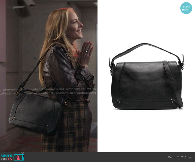 Jérôme Dreyfuss M Pepito Tote Bag worn by Teddy Altman (Kim Raver) on Greys Anatomy