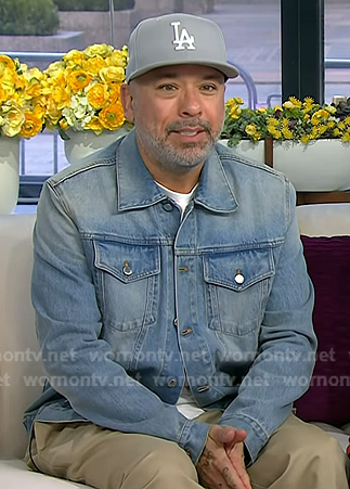Jo Koy’s denim jacket on Today
