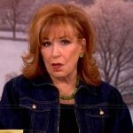 Joy’s denim jacket on The View