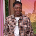 Kountry Wayne’s check print jacket on Sherri