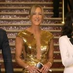Lara’s gold sequin mini dress on Good Morning America