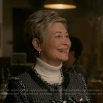 Margaret’s leather trim tweed jacket on 9-1-1