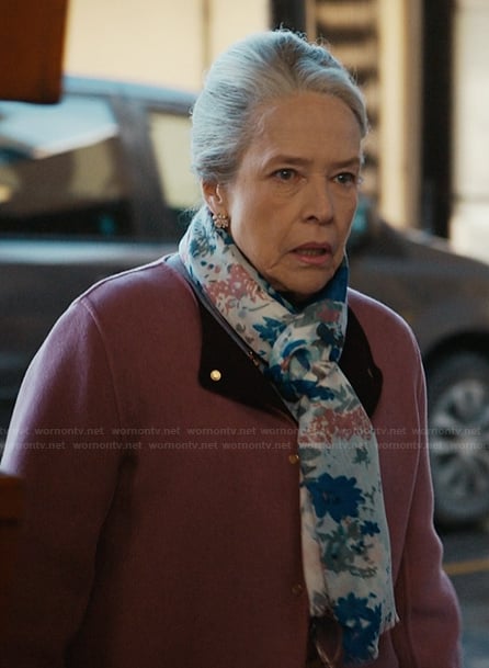 Madeline’s pink coat on Matlock