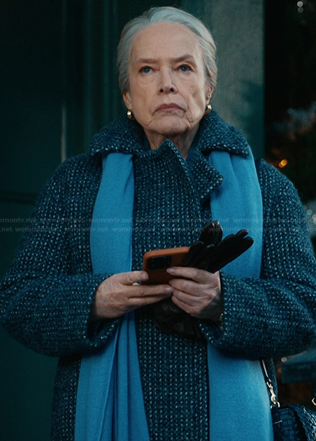 Madeline’s tweed coat on Matlock