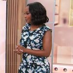 Makho’s floral print dress on Sherri