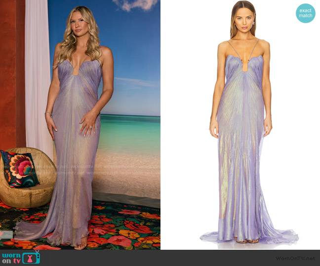 Maria Lucia Hohan Raisa Dress worn by Molly O’Connell on Southern Charm