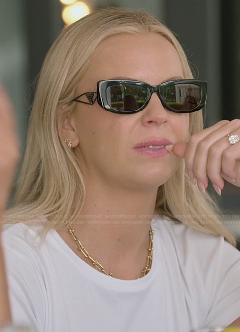Mayci’s black sunglasses on The Secret Lives of Mormon Wives