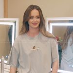 Mikayla’s bear embroidered tee on The Secret Lives of Mormon Wives