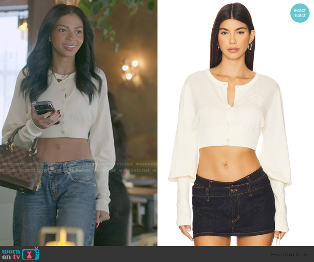 Niihai The Bubble Cardi worn by Layla Taylor on The Secret Lives of Mormon Wives