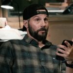 Cal’s blue plaid shirt on Marshals