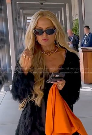 Rachel’s grey tortoise sunglasses on The Real Housewives of Beverly Hills