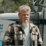 Randall’s plaid zip front shirt on Marshals