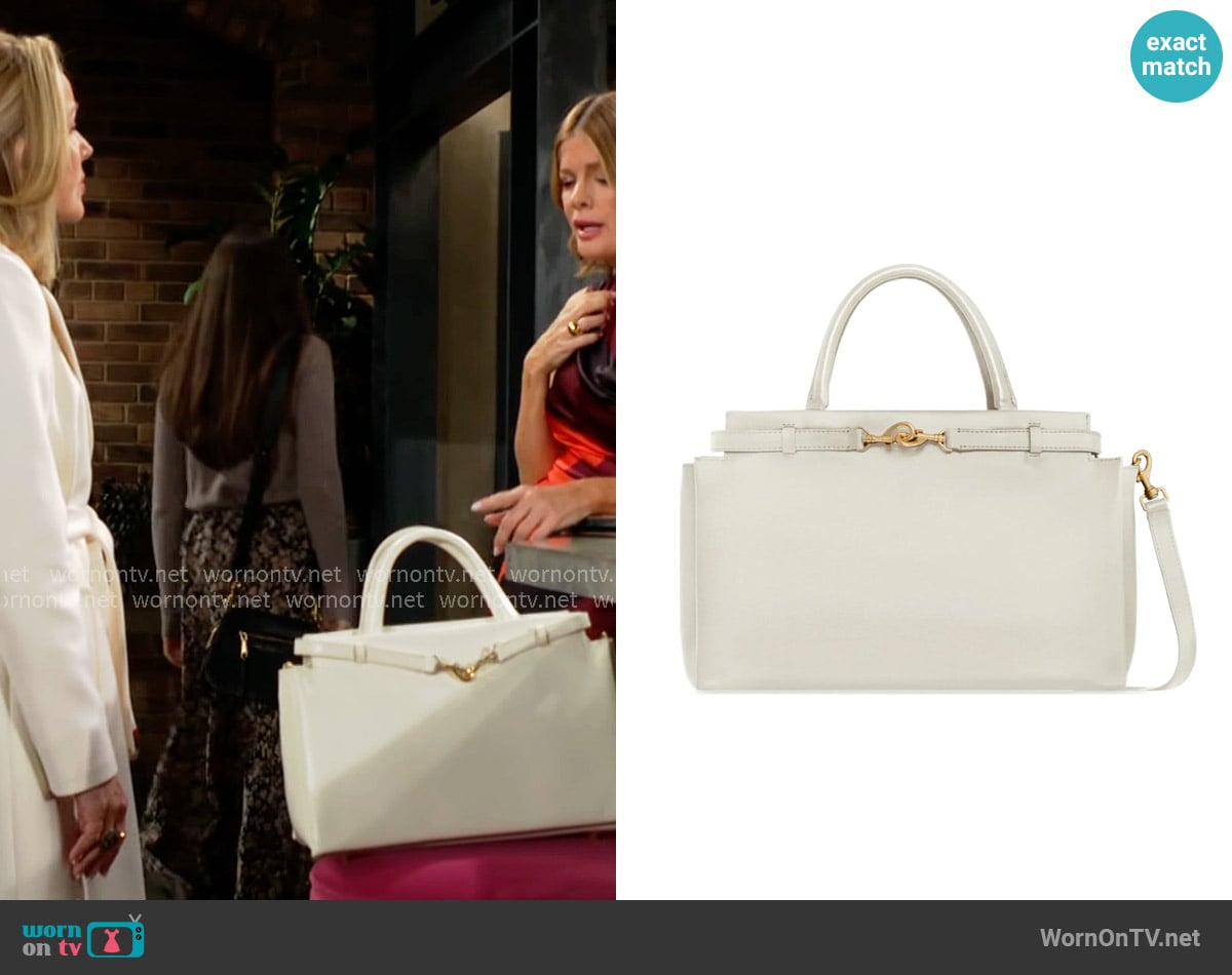 Rebecca Minkoff Insider Shoulder Bag worn by Nikki Reed Newman (Melody Thomas-Scott) on The Young and the Restless