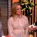Sara’s striped blouse on The View