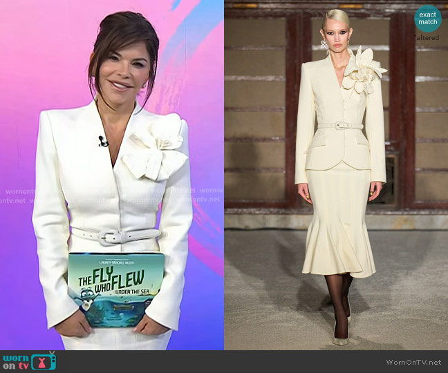 Segio Hudson Fall 2026 Collection worn by Lauren Sánchez Bezos on Today