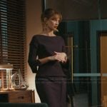 Shae’s’s purple dress on Matlock