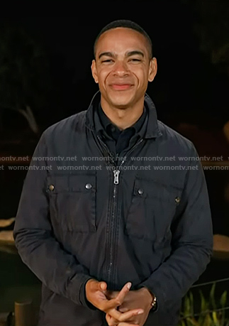 Steve Patterson’s navy zip jacket on Today