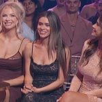 Taylor’s black lace dress on The Secret Lives of Mormon Wives