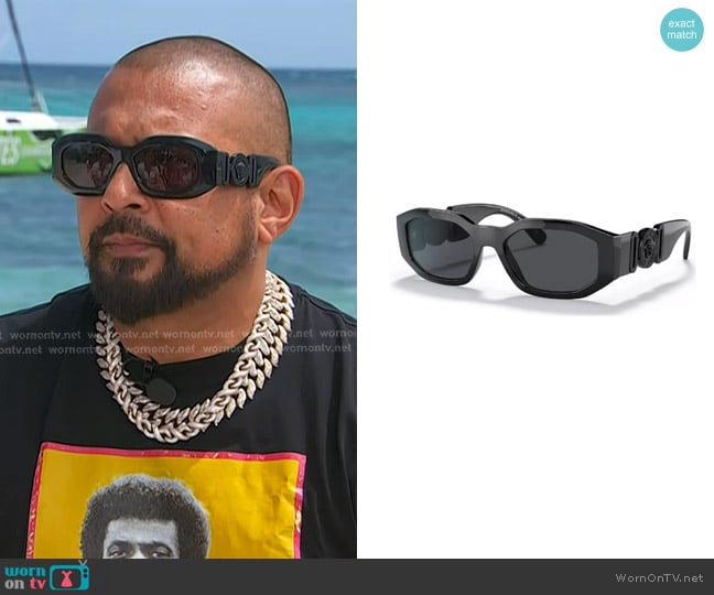 Versace Medusa Biggie Sunglasses worn by Sean Paul on Today