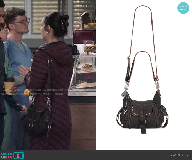 We The Free Baby Leigh Bag worn by Jules Millin (Adelaide Kane) on Greys Anatomy