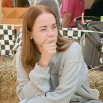 Whitney’s gray sweatshirt on The Secret Lives of Mormon Wives